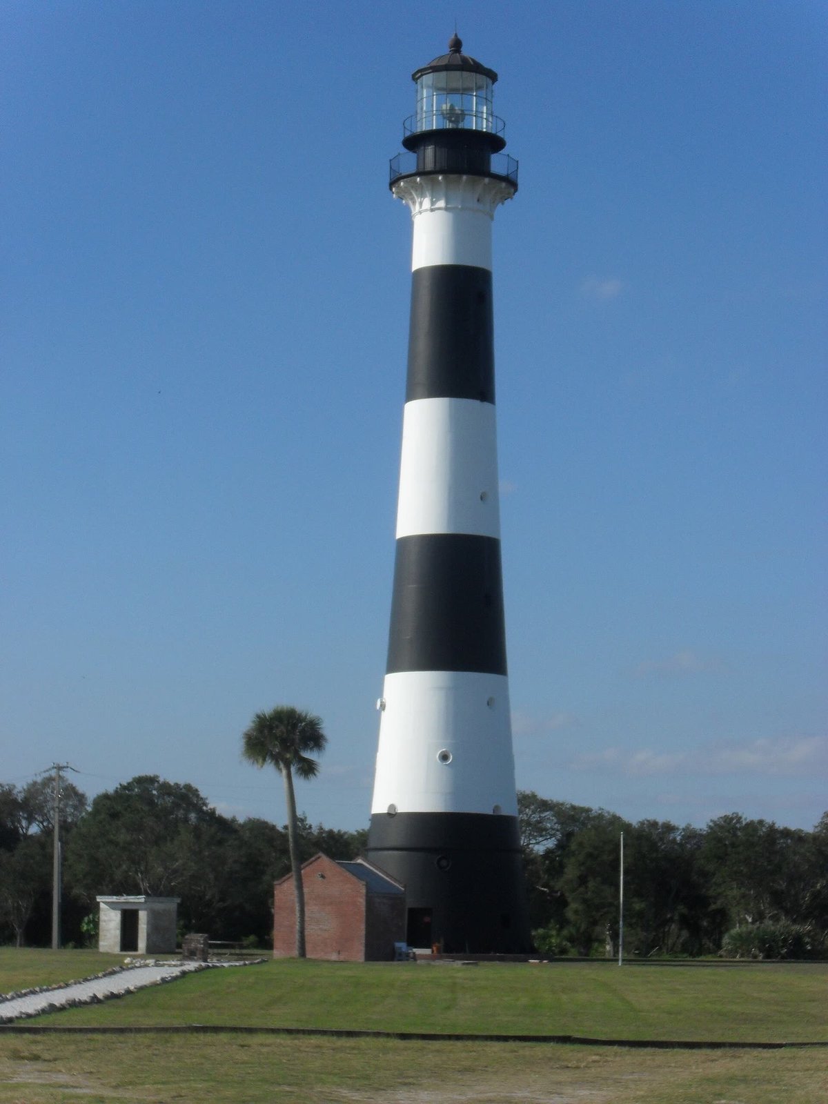 The historic Cape Canaveral Lighthouse